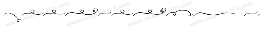 featherly handlettered字体转换